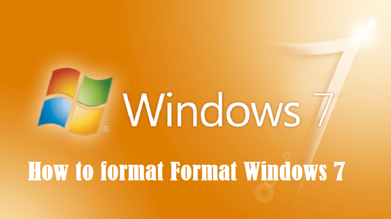 Format Windows 7