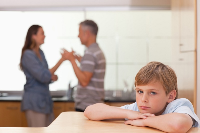 Psychological effects of divorce on children