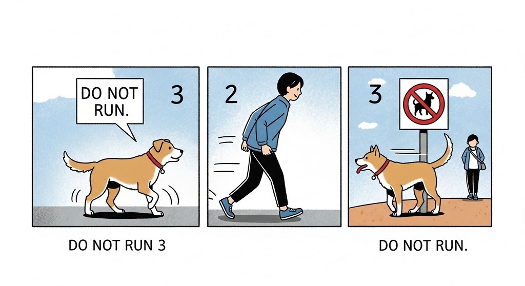 child learning safe interaction with dog