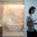 Phoenix homeowner relaxing in a tech free reading room